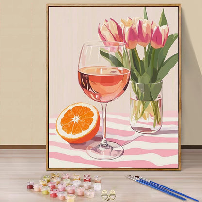 Goblet- Paint by Numbers -40x50cm