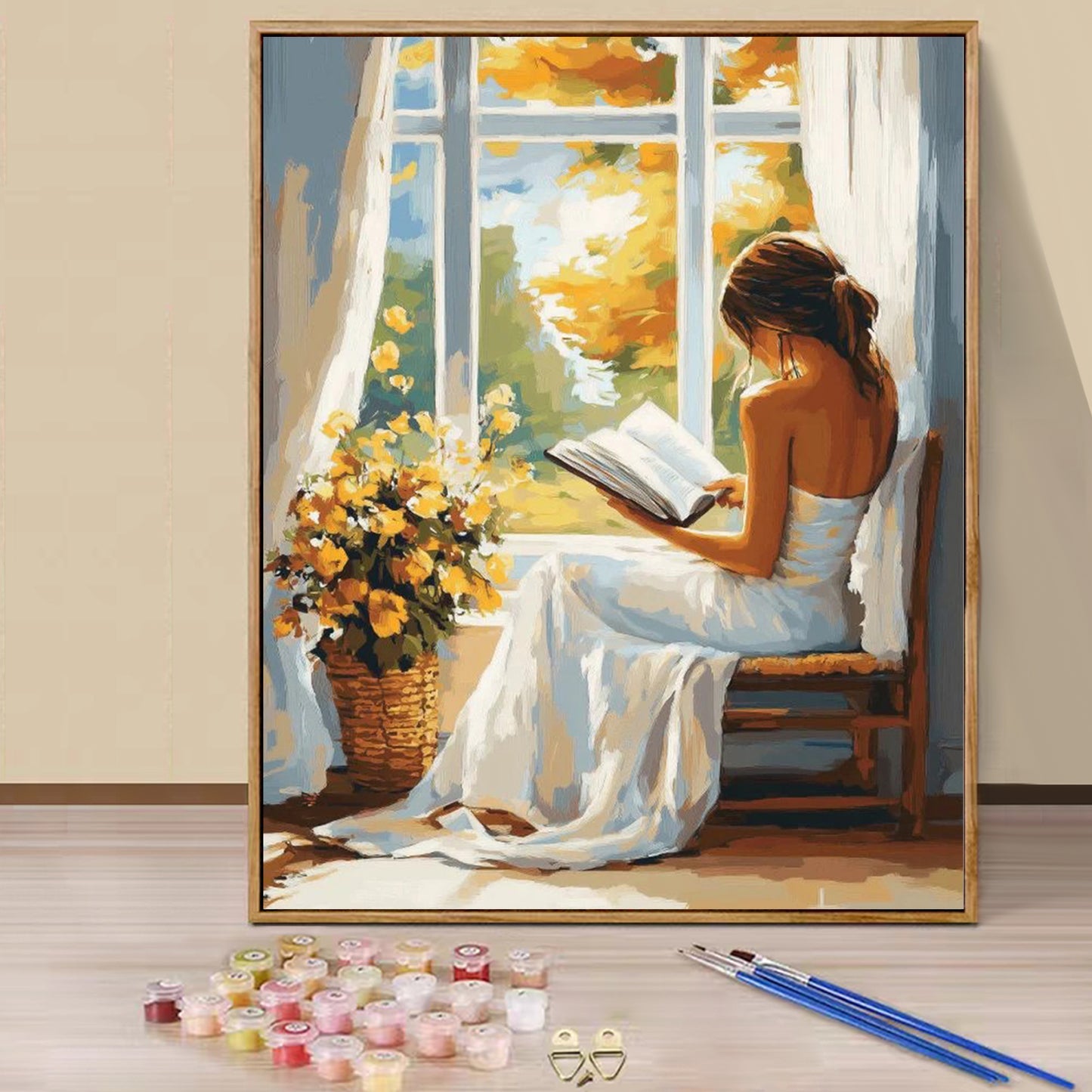 Girl- Paint by Numbers -40x50cm