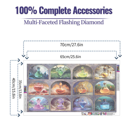 Game - Full Round Diamond Painting - 70x40cm