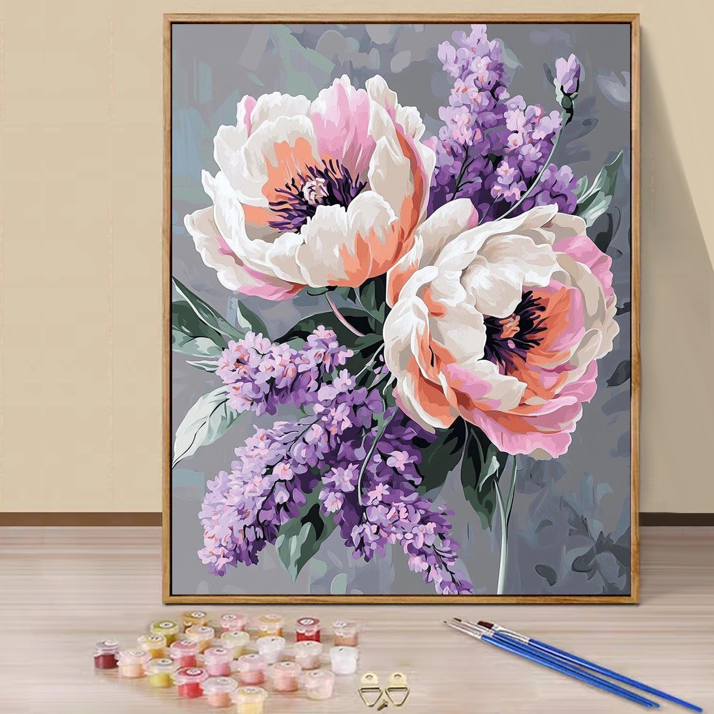 Flower- Paint by Numbers -40x50cm