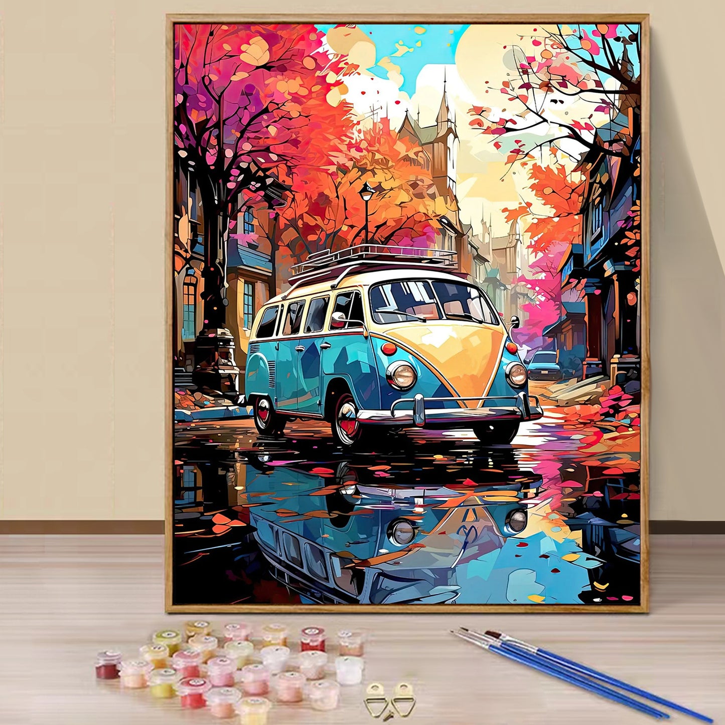 Car - Paint by Numbers -40x50cm