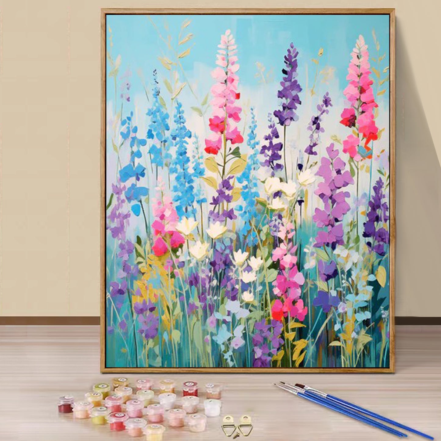 Flower- Paint by Numbers -40x50cm