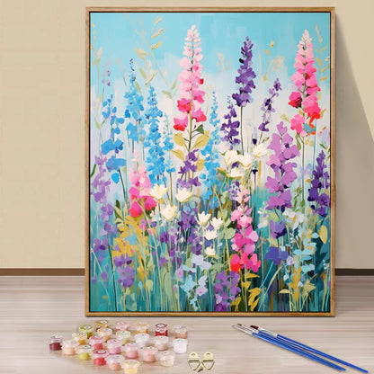 Flower- Paint by Numbers -40x50cm