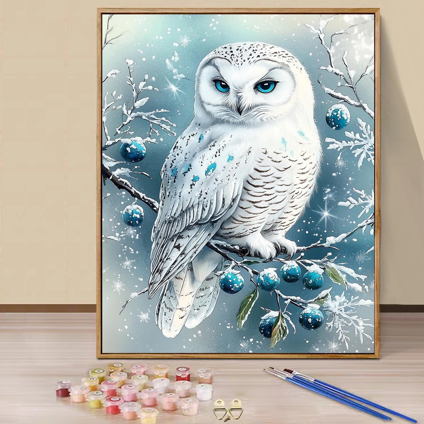 Owl- Paint by Numbers -40x50cm