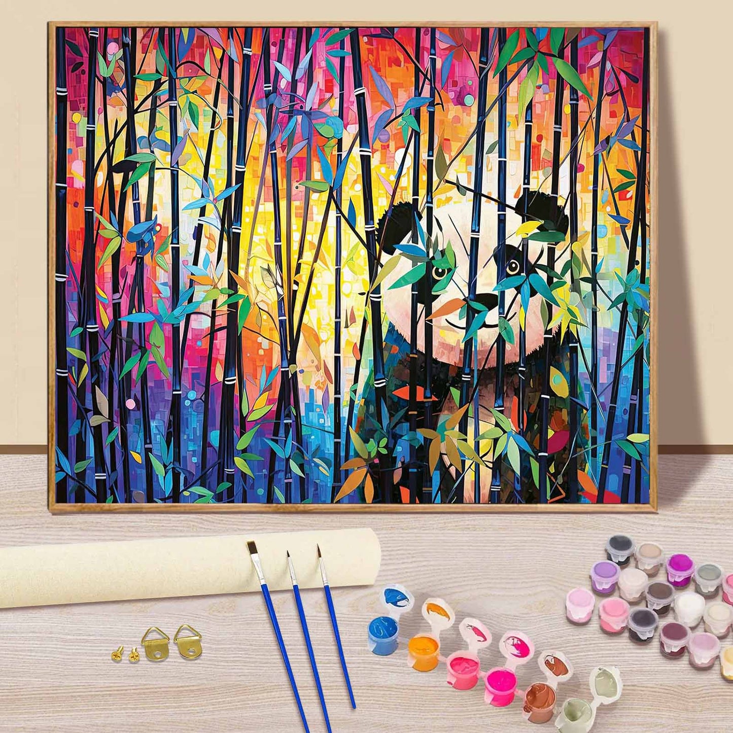 Panda  - Paint by Numbers -50x40cm