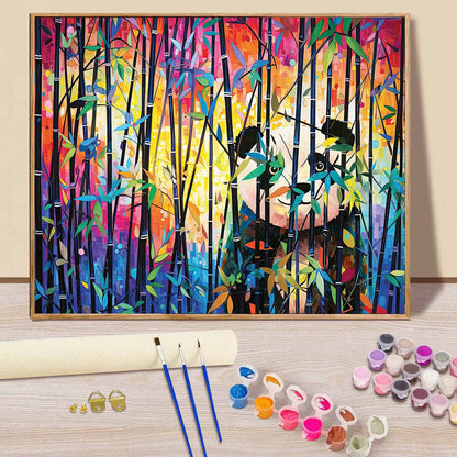 Panda  - Paint by Numbers -50x40cm