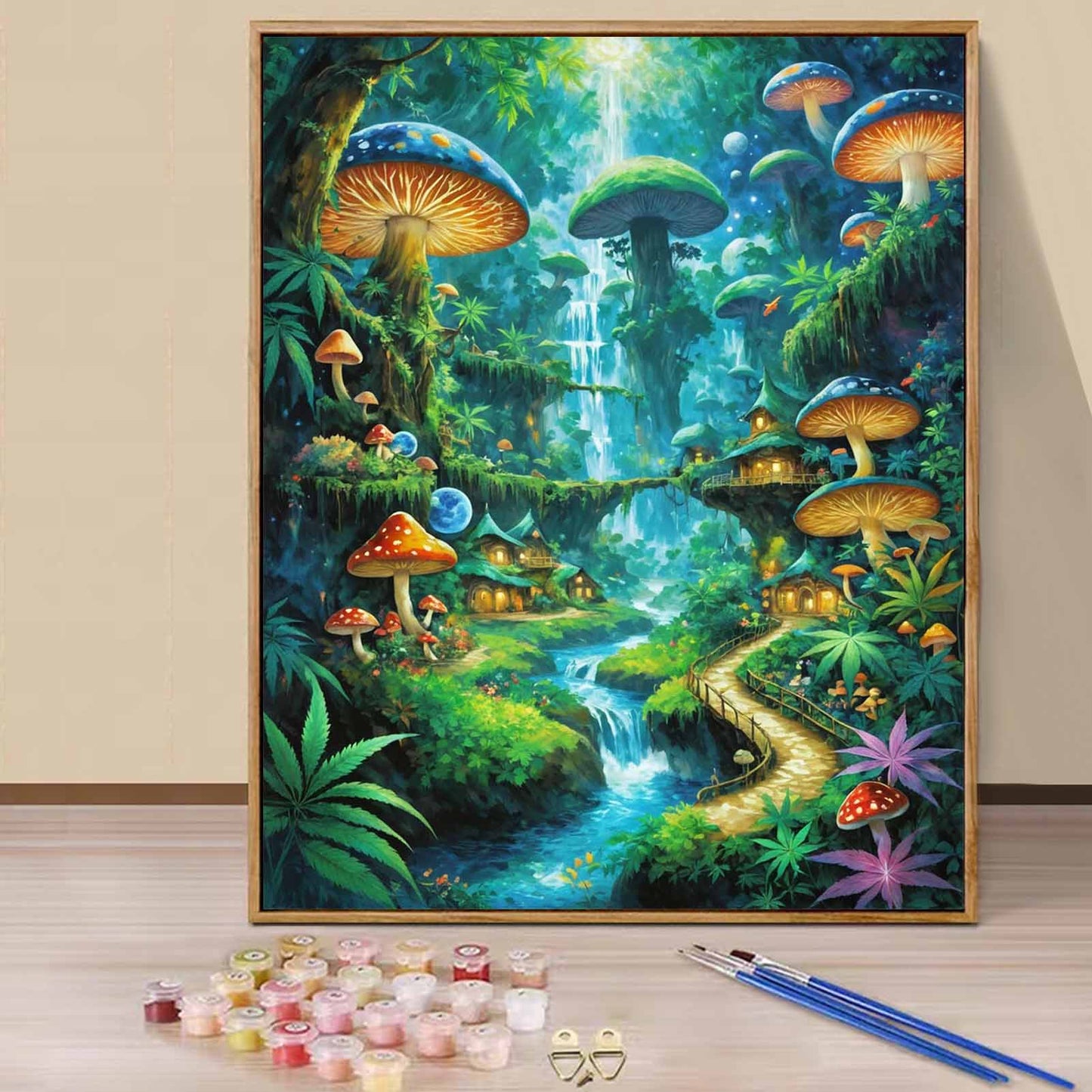 Mushroom  - Paint by Numbers -40x50cm