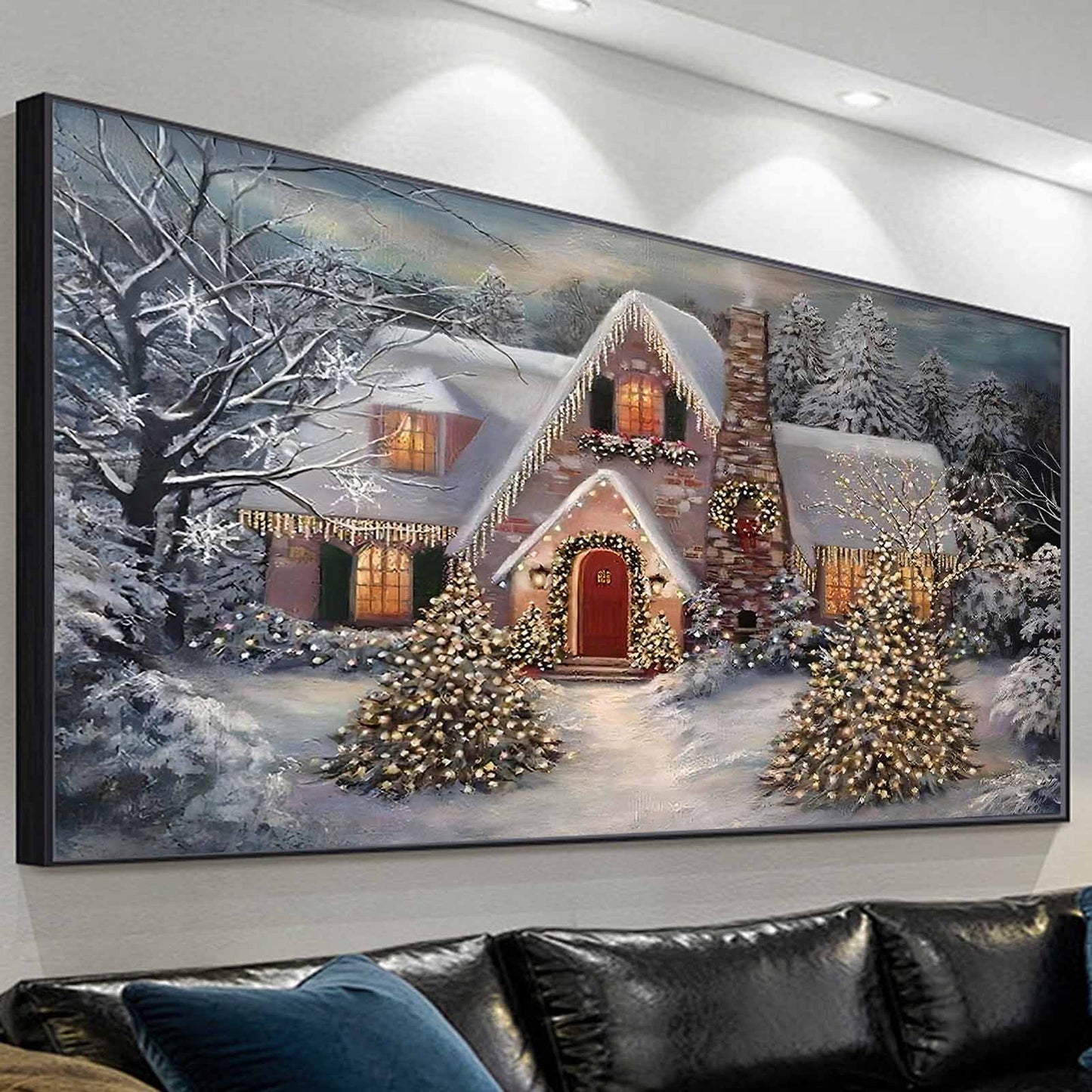 Igloo- Painting by Numbers -80x40cm