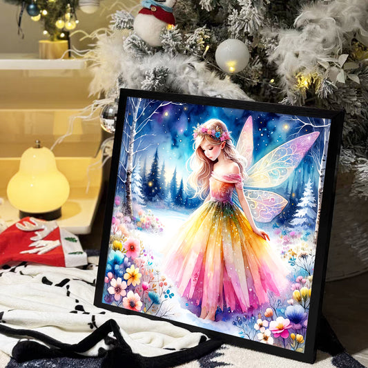 Little fairy - Full Round Diamond Painting -40x40cm