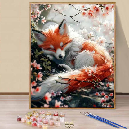 Fox - Paint by Numbers -40x50cm