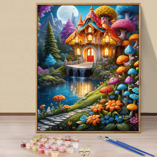 Hut - Paint by Numbers -40x50cm
