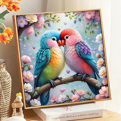 Bird - Full Round Diamond Painting - 40x30cm