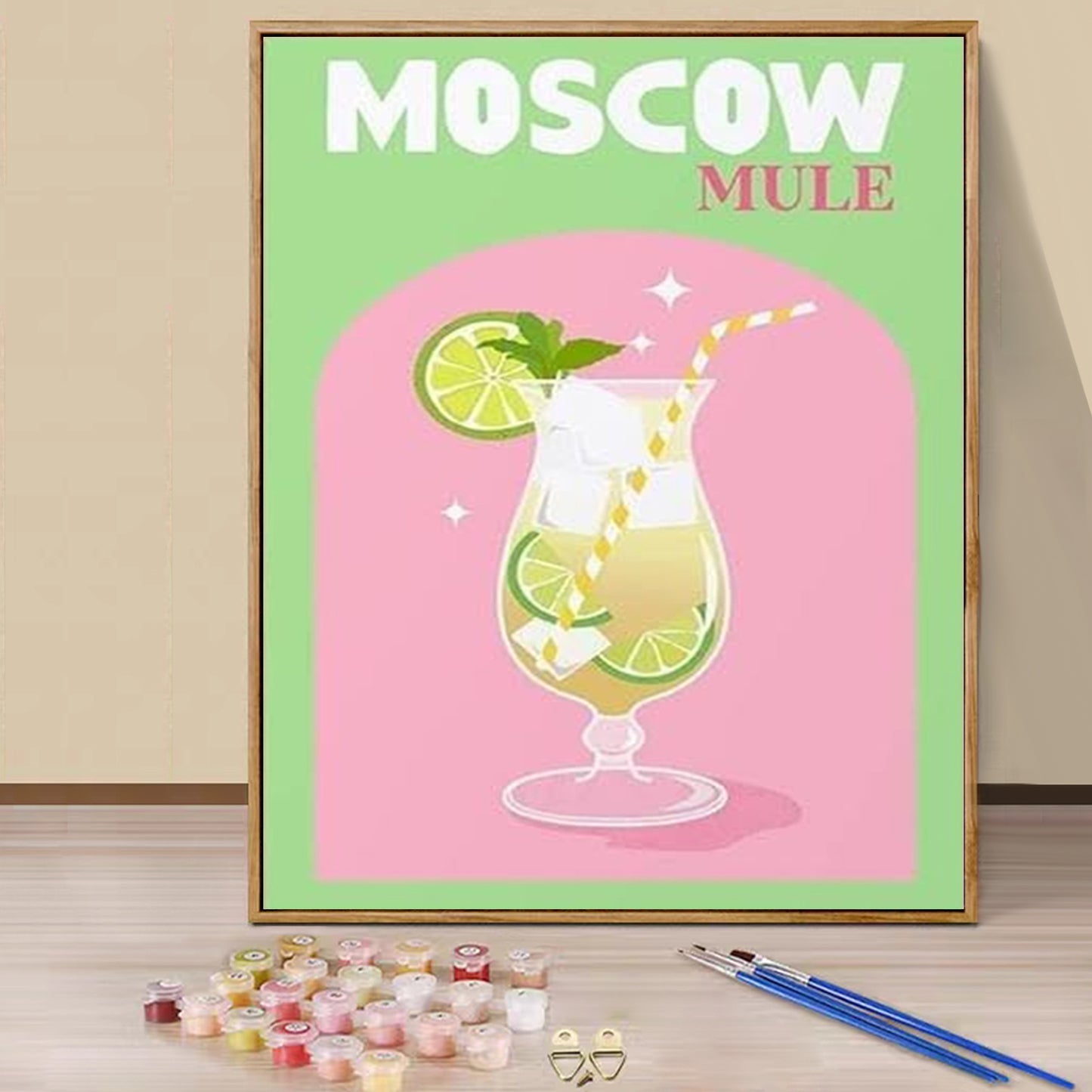 Moscow - Paint by Numbers -20x30cm