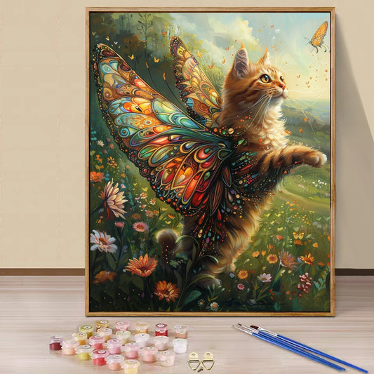 Cat - Paint by Numbers -40x50cm