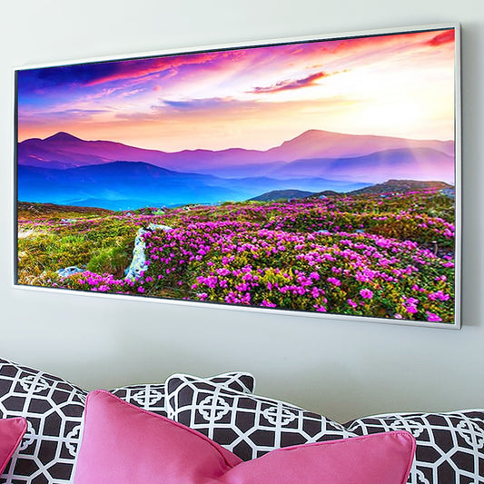 Sea of flowers - Full Round Diamond Painting - 70x40cm