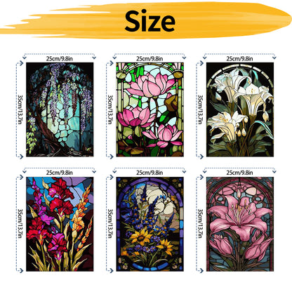 Flower - Paint by Numbers -25x35cm/6pcs