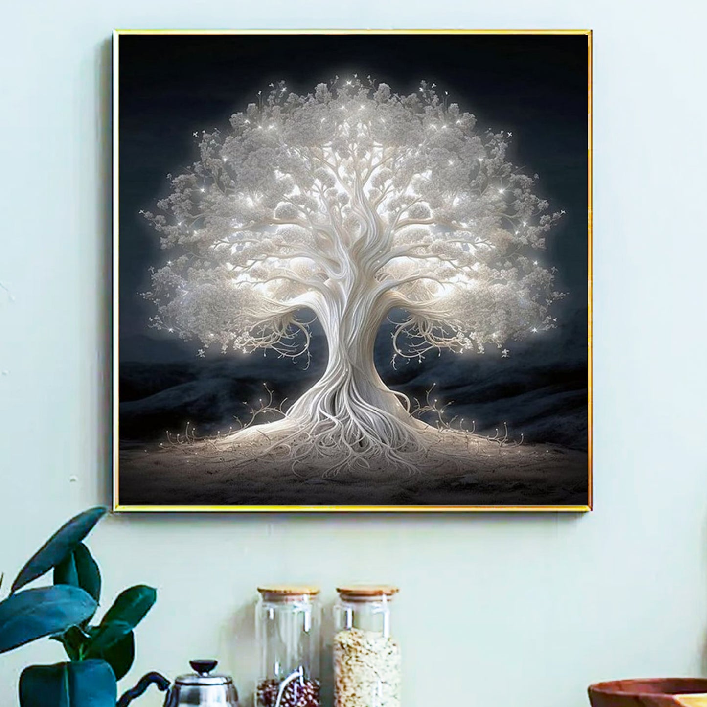 Tree - Painting by Numbers -40x40cm
