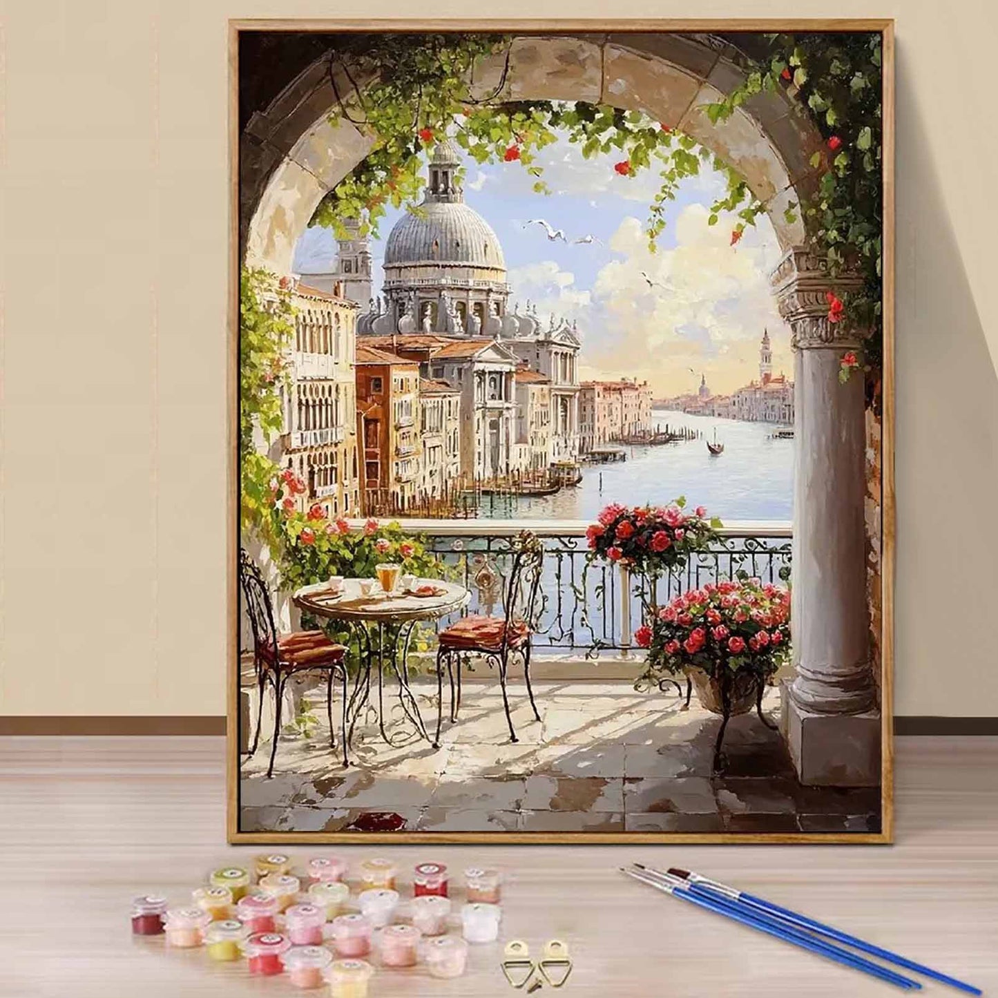 Balcony- Paint by Numbers -40x50cm