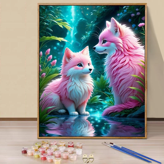Fox- Paint by Numbers -40x50cm