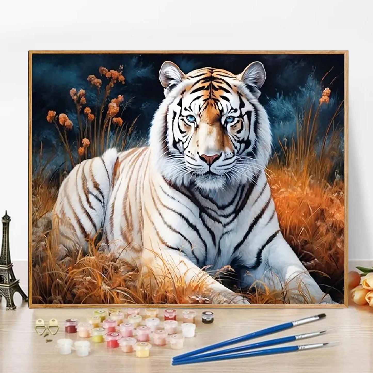 Tiger - Paint by Numbers -50x40cm