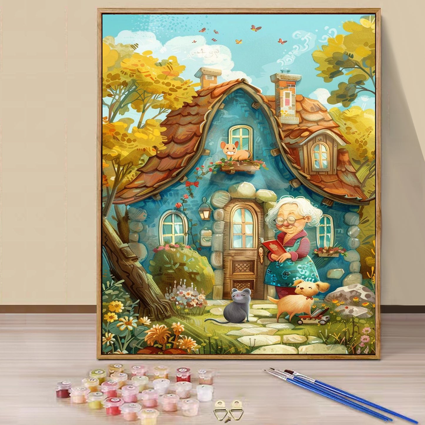 Hut- Paint by Numbers -40x50cm