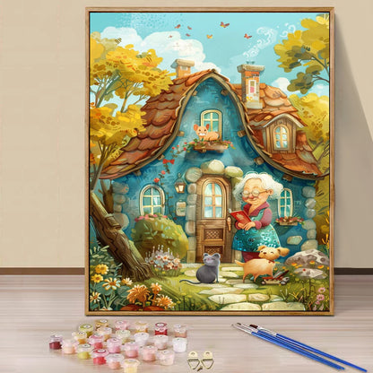 Hut- Paint by Numbers -40x50cm
