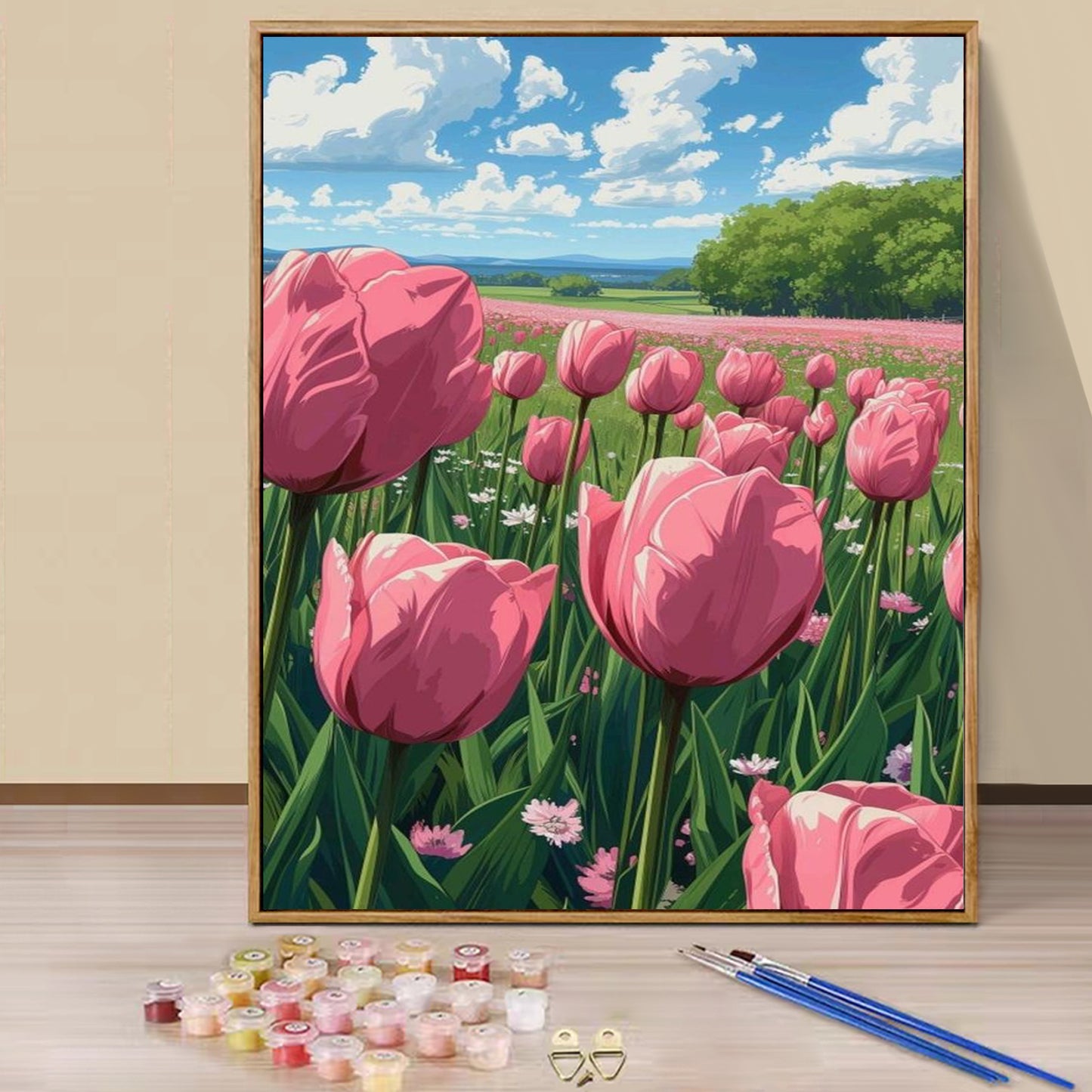 Tulip- Painting with Numbers -40x50cm