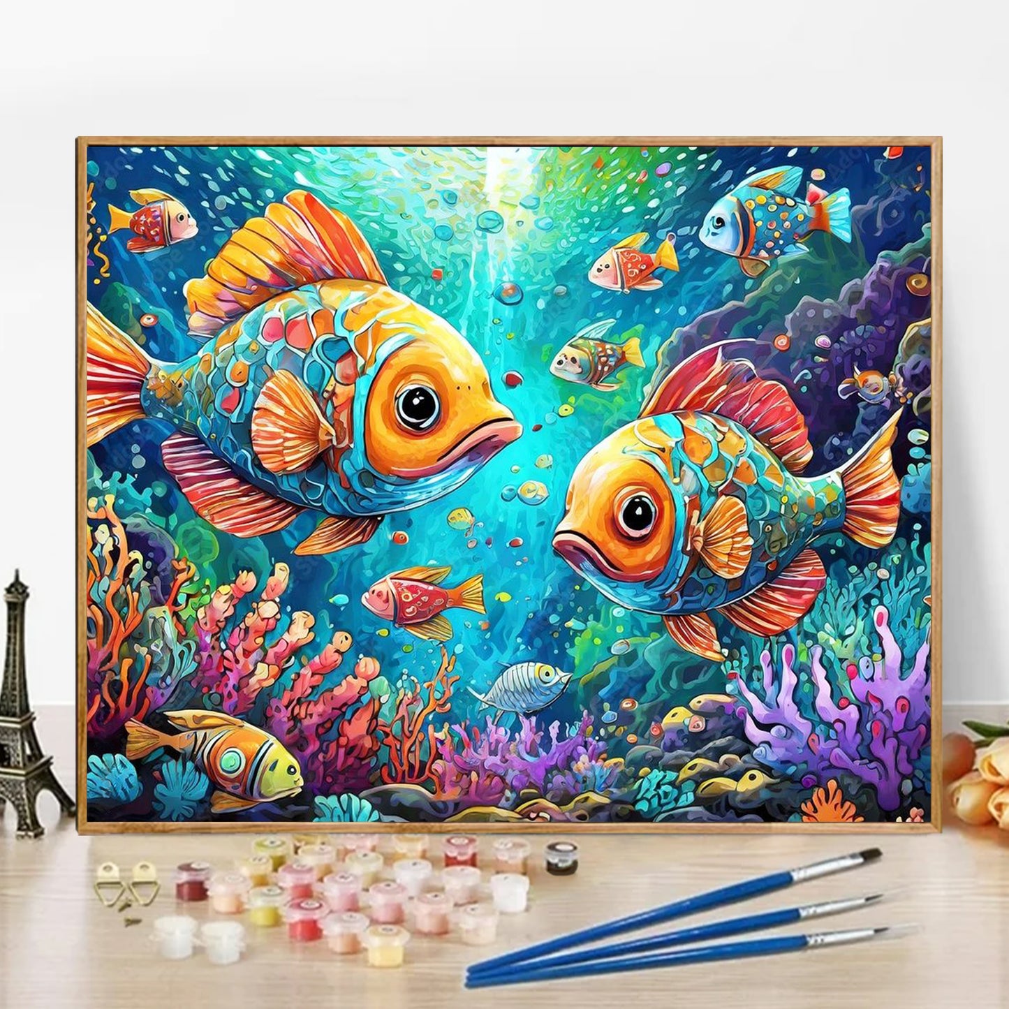Clownfish - Paint by Numbers -50x40cm