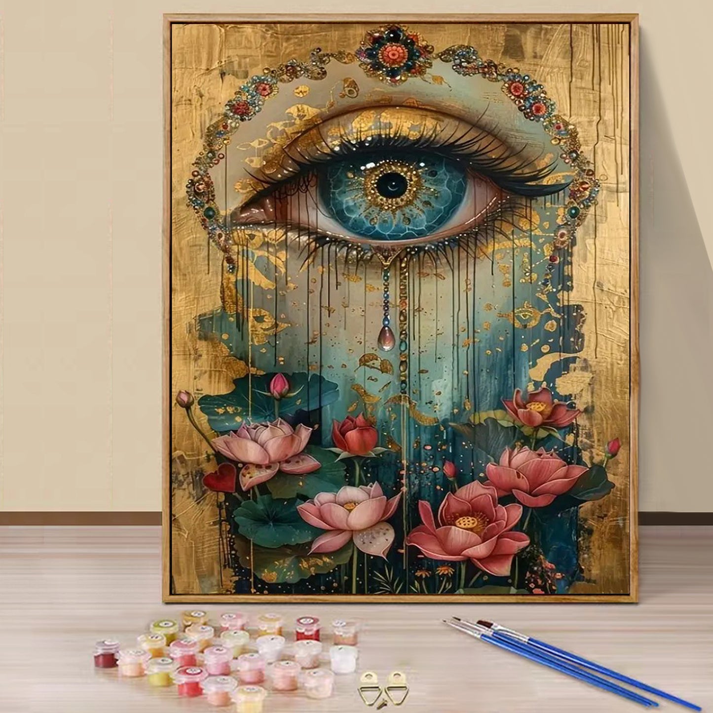 Eye - Paint by Numbers -40x50cm