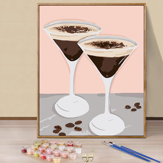 Wine - Paint by Numbers -20x30cm