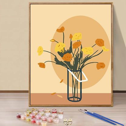 Vase - Paint by Numbers -20x30cm