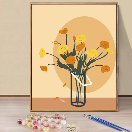 Vase - Paint by Numbers -20x30cm