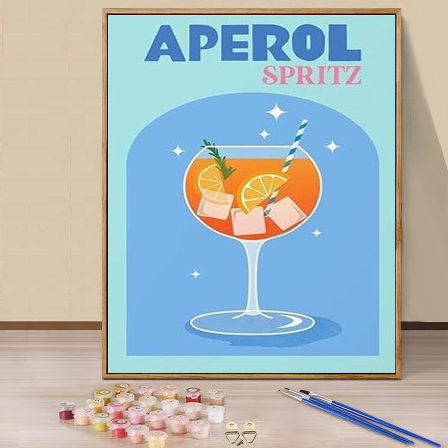 Aperol - Paint by Numbers -20x30cm