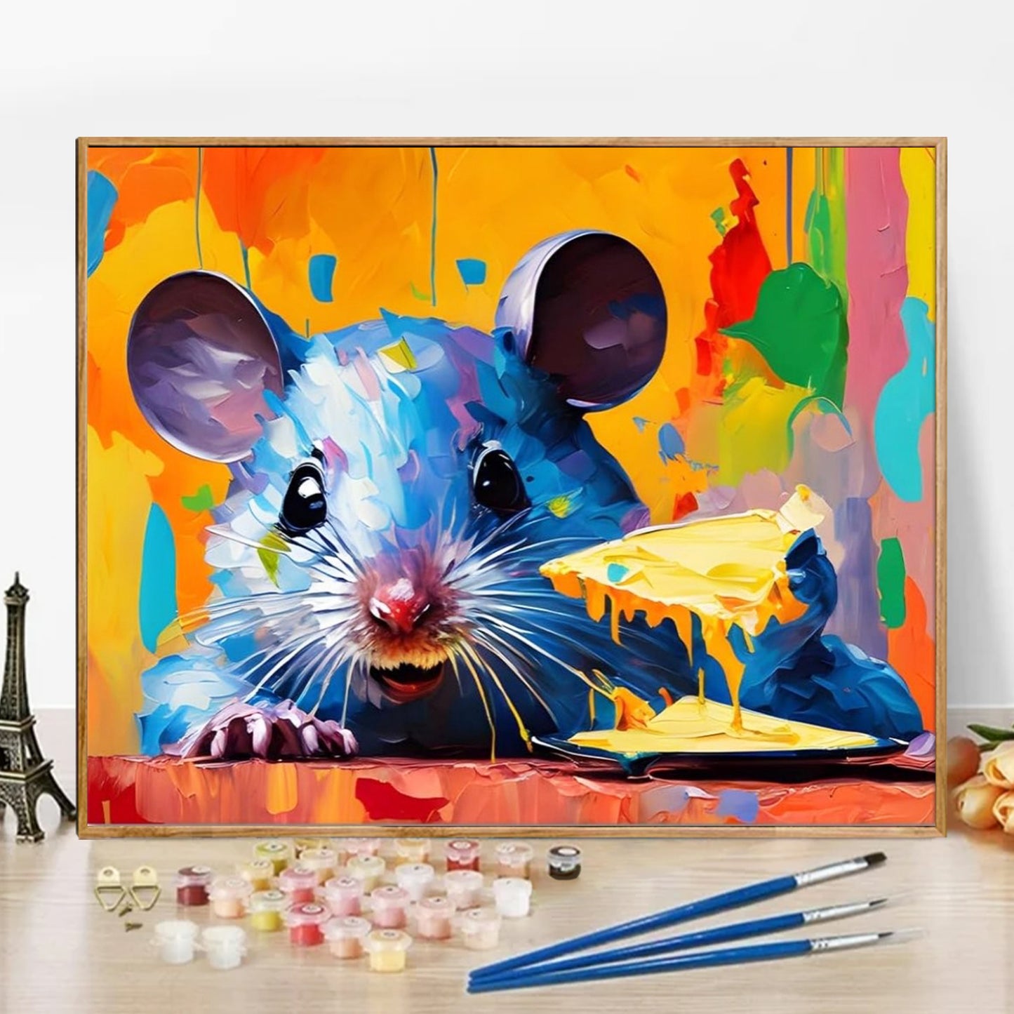 Mouse  - Paint by Numbers -40x50cm