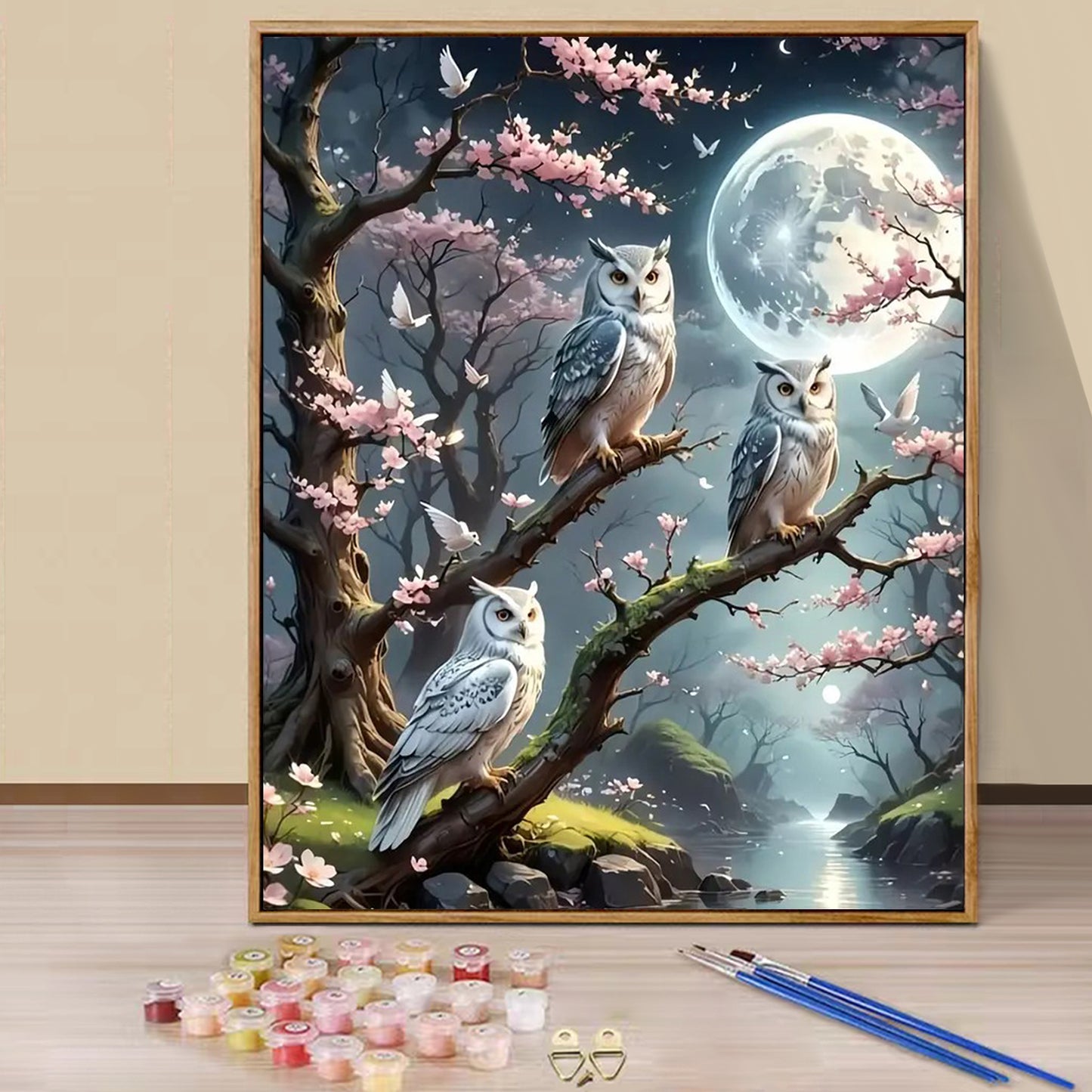 Owl- Paint by Numbers -40x50cm