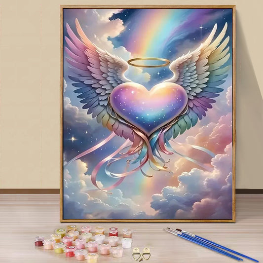 Love Wings - Paint by Numbers -40x50cm