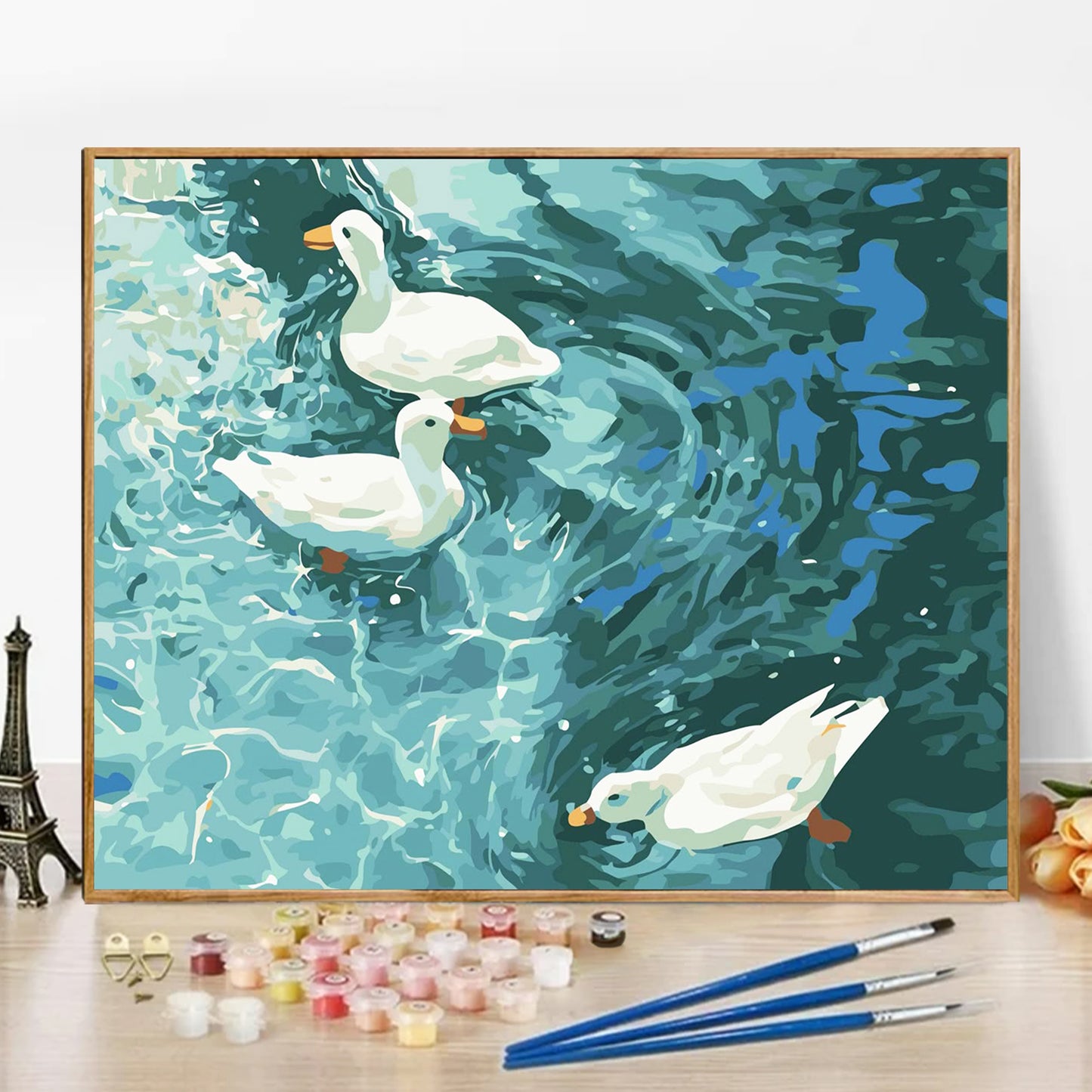 Duck - Paint by Numbers -50x40cm