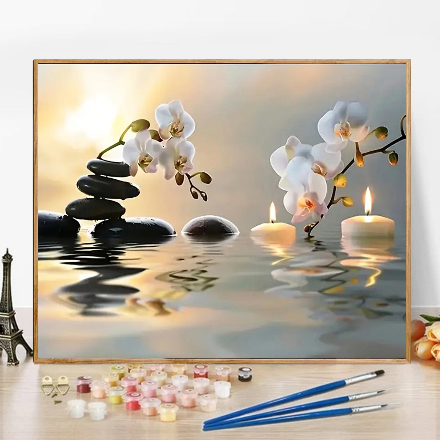 Flower - Paint by Numbers -50x40cm