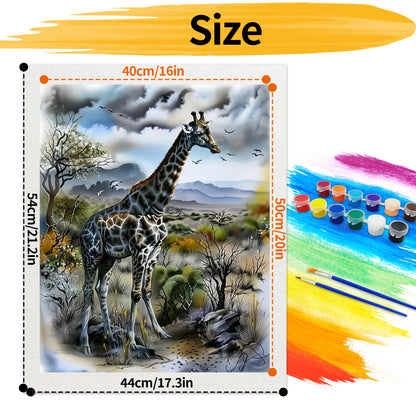 Giraffe  - Paint by Numbers -40x50cm