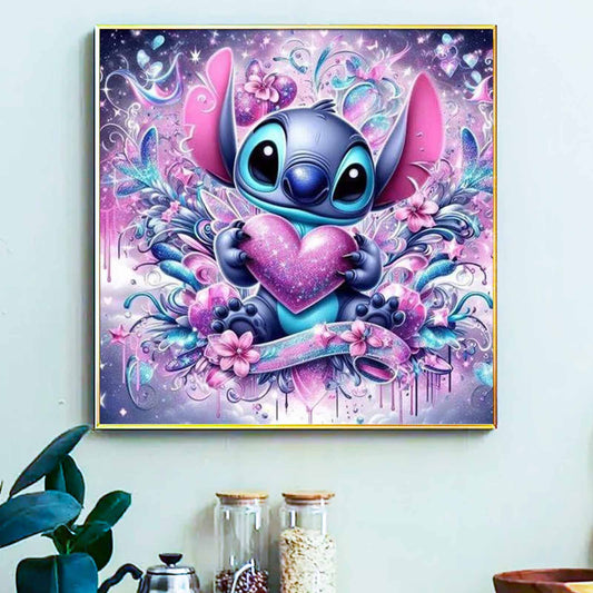 Stitch - Painting by Numbers -40x40cm