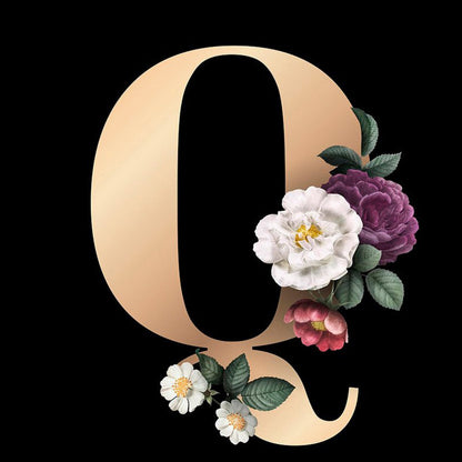 26 Alphabet - Full Round Diamond Painting - 30x30cm