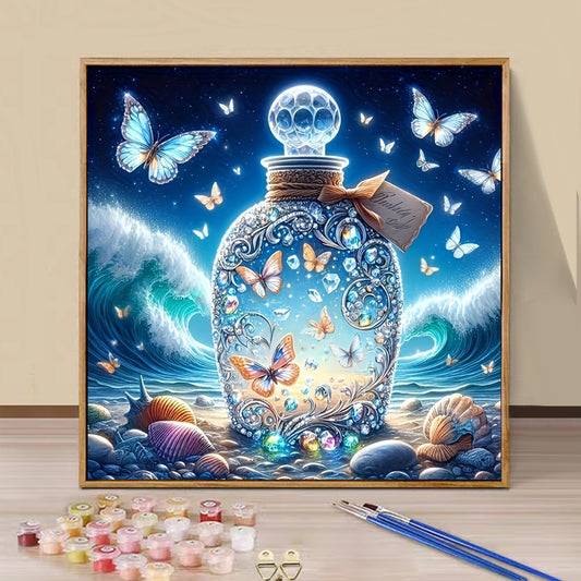 Butterfly- Paint by Numbers -40x40cm
