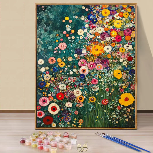 Flower- Paint by Numbers -40x50cm