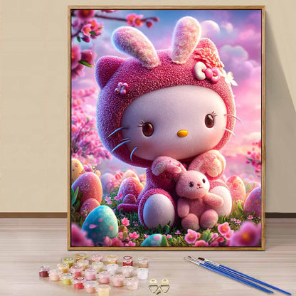 Hello Kitty- Paint by Numbers -40x50cm
