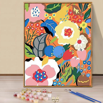 Flower - Paint by Numbers -20x30cm