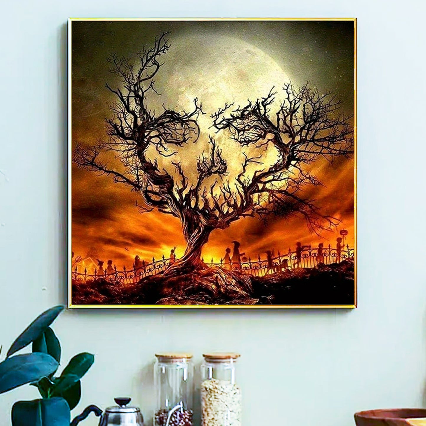 Tree - Painting by Numbers -40x40cm