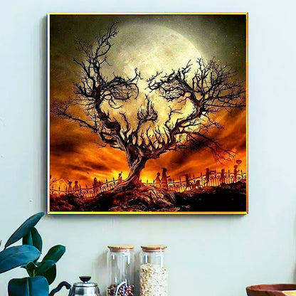 Tree - Painting by Numbers -40x40cm
