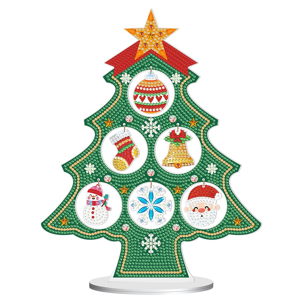 Chiccall Christmas Decorations Clearance,Christmas DIY Diamond Drawing Set  Table Painting Decoration House Decoration Supplies Outdoor Indoor Decor