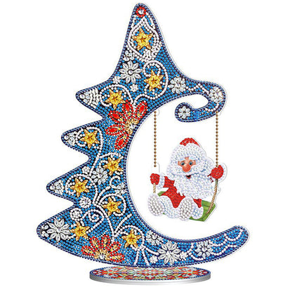 Decorative Christmas Tree Table Top Diamond Painting - Temu