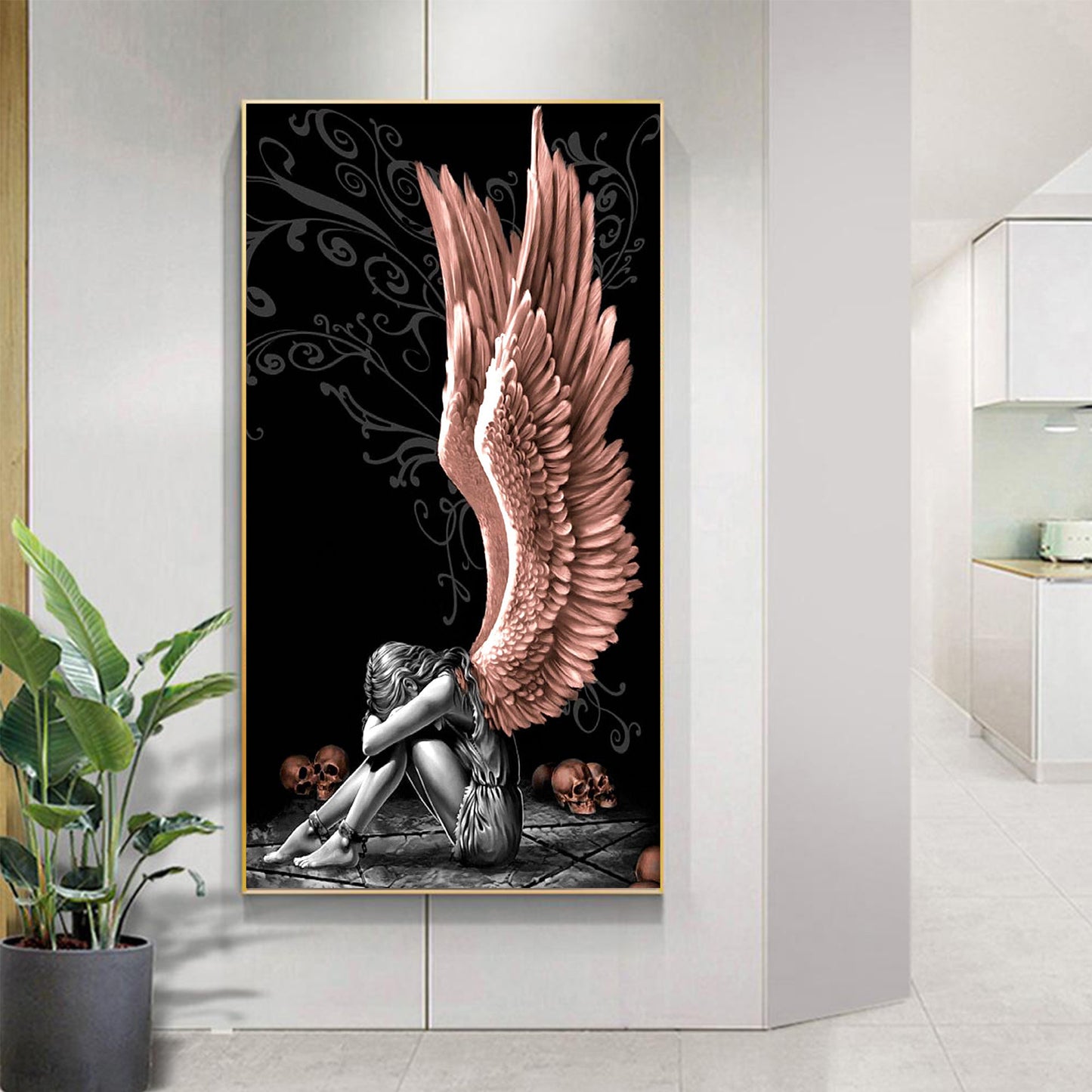 Angel Wings - Full Round Diamond Painting - 40x70cm